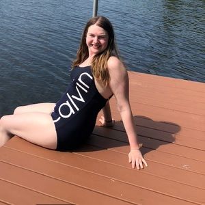 Size 12 Calvin Klein Swimsuit
